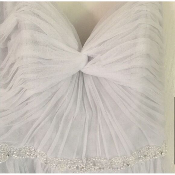 Alfred Angelo Wedding Dress Size 12 Contemporary Fit $1450 Retail Unaltered - Picture 11 of 11